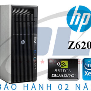 Hp WorkStation z620/ 2 Chíp E5-2660, VGA GTX 960 2GR5, Dram3 16G, SSD 120G+HDD 500G